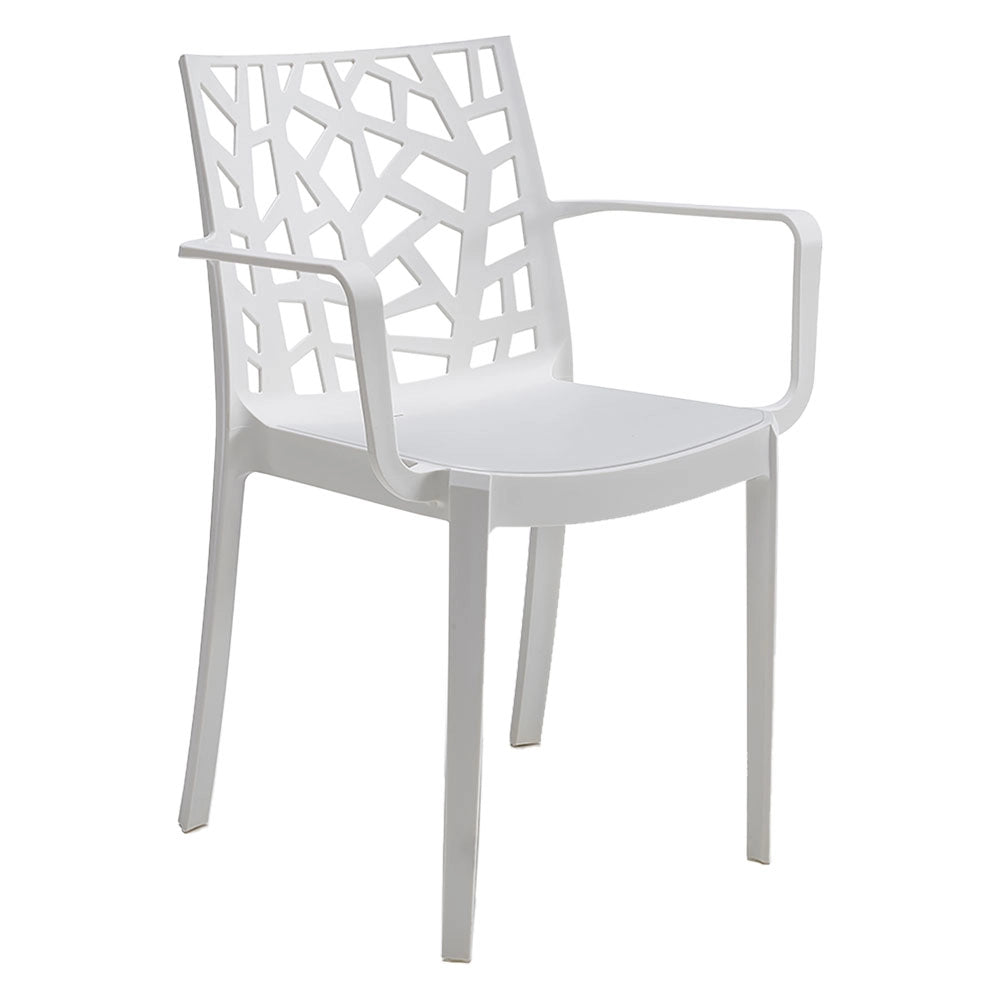 1pz sedia in polipropilene 'matrix armchair' bianco cod:ferx.6138530nlm