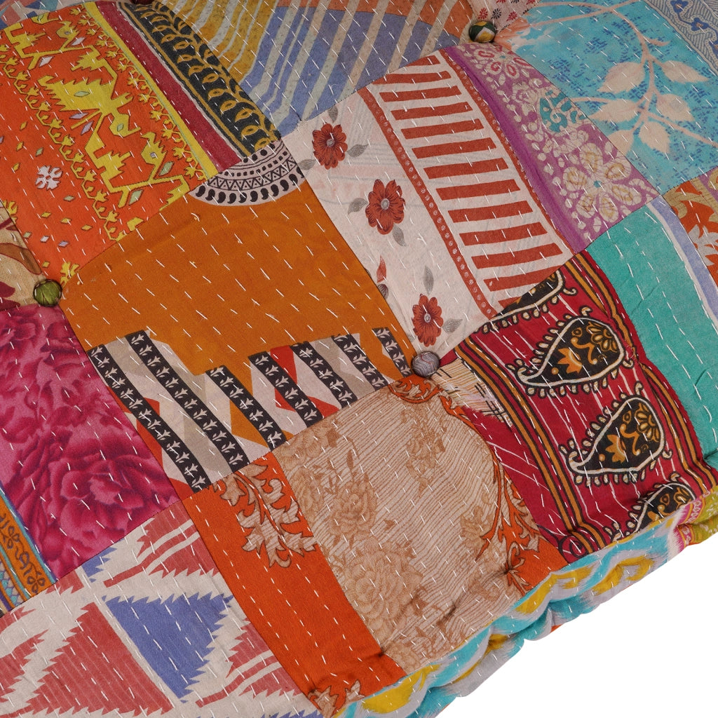 Cuscino per Divano a Pallet in Stoffa Patchwork