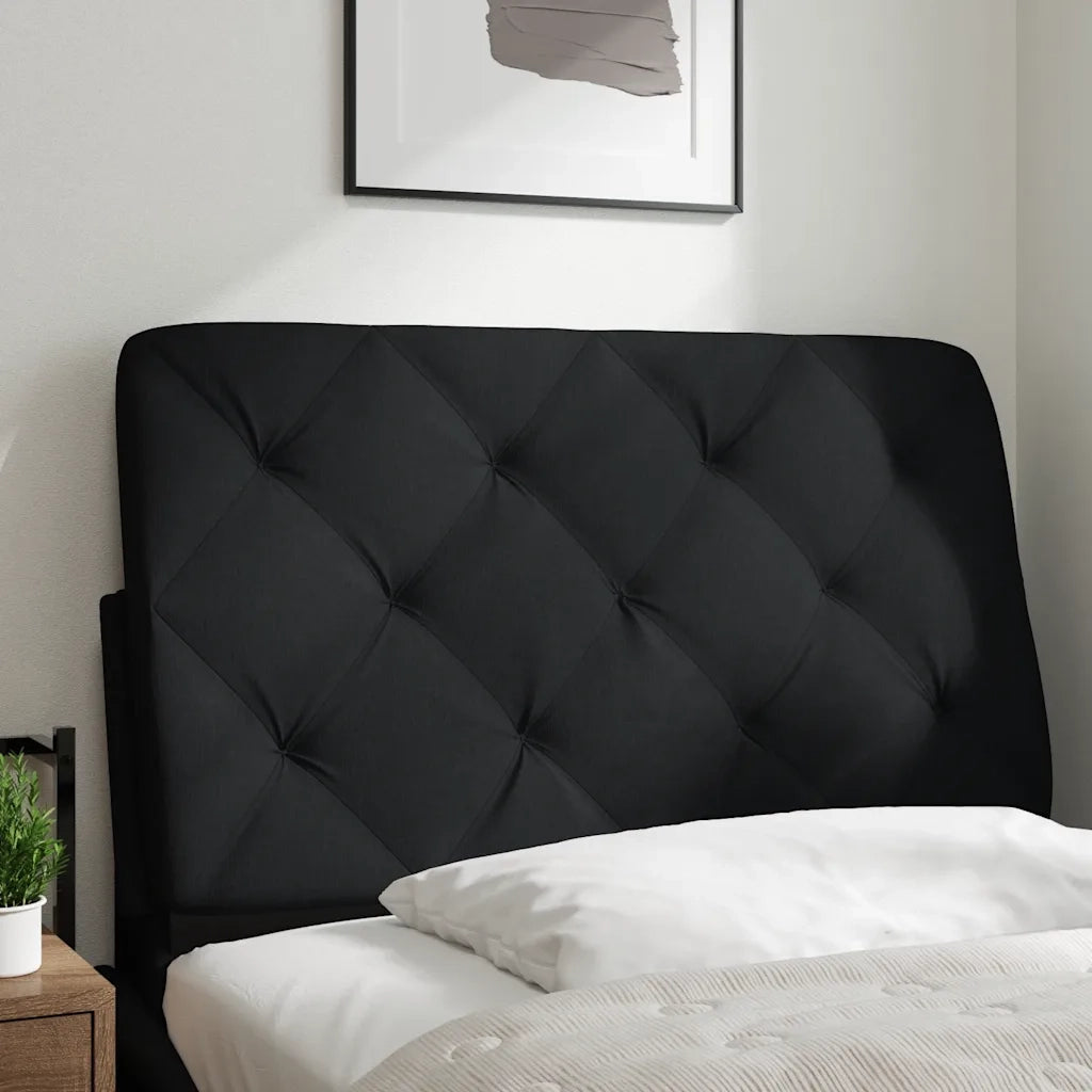 Cuscino Testiera Nero 90 cm in Tessuto CFW9184159