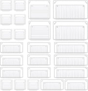 Organizzatore da 24 compartimenti - Compatibile e Stivabile - Translucido - Per Cucina, Ufficio, Bagno, Comodino