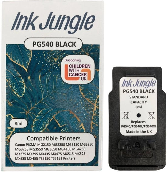 Inkiettore per Stampante Canon PG-540 Rinnovabile Nero
