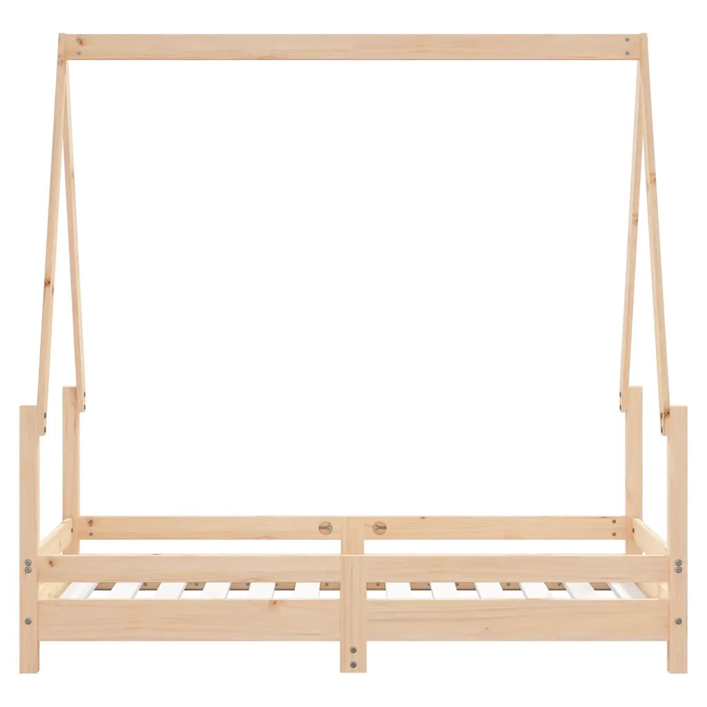 Giroletto per Bambini | Letto Infantile | Lettino 70x140 cm in Legno Massello di Pino