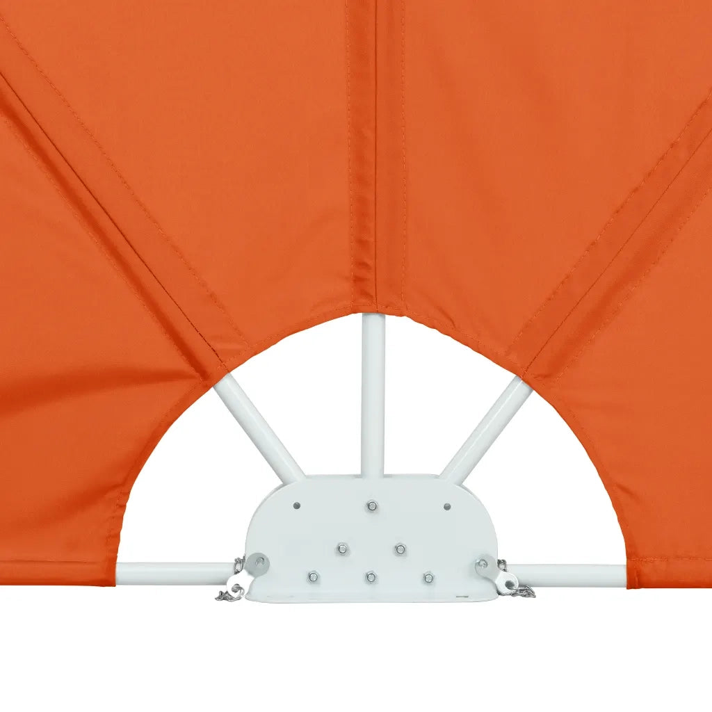 Tenda Laterale per Terrazza Pieghevole Terracotta 240x160 cm 44571