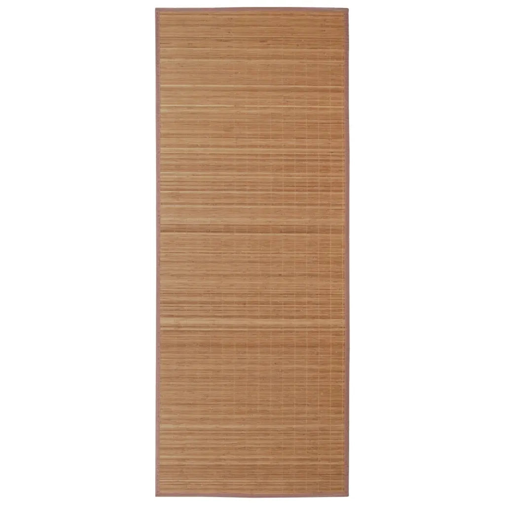 Tappeto Rettangolare in Bambù Marrone 120 x 180 cm 241339