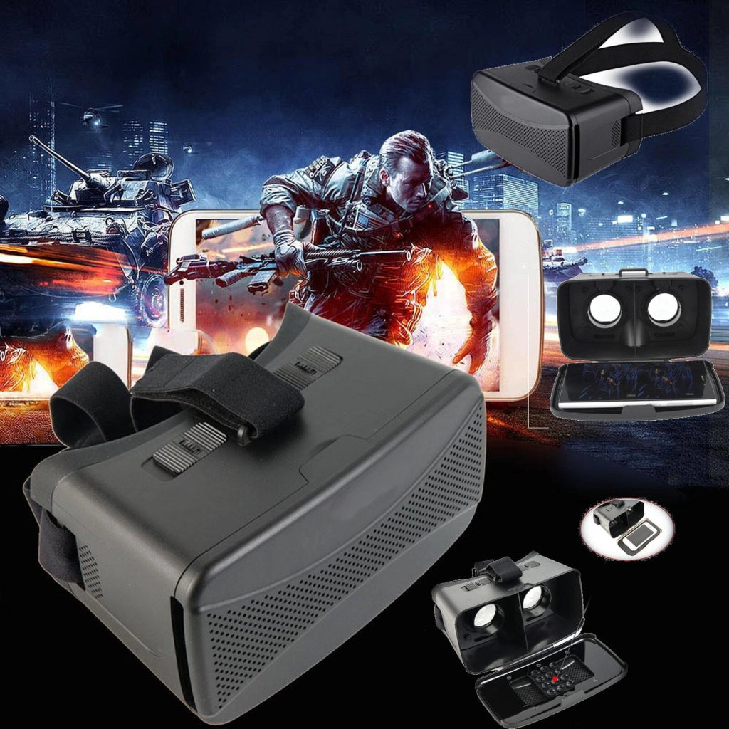 VR BOX OCCHIALI REALTA' VIRTUALE 3D PER IPHONE SAMSUNG SMARTPHONE 4"-5.7"