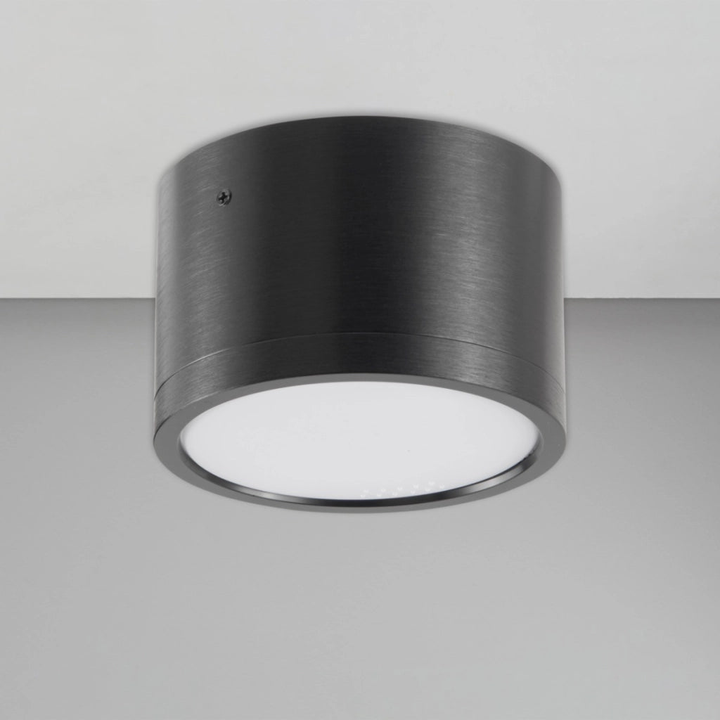 Spot plafoniera Ø8cm nero GX53 LED 6W 4000K Mirella