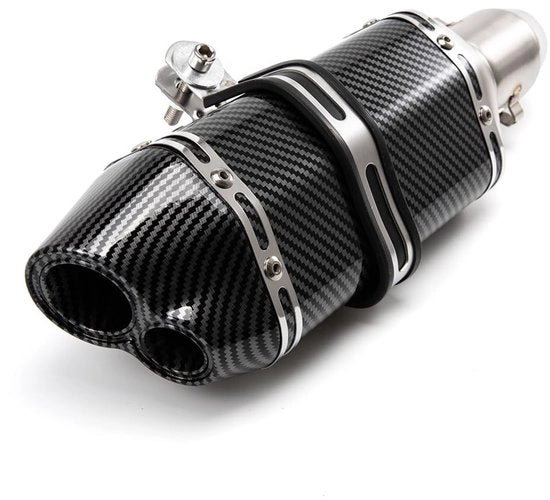 Uscita di scarico per motocicletta, 36 mm, 51 mm, giunto di scarico universale, compatibile con ATV crossmotor strada scooter (A)