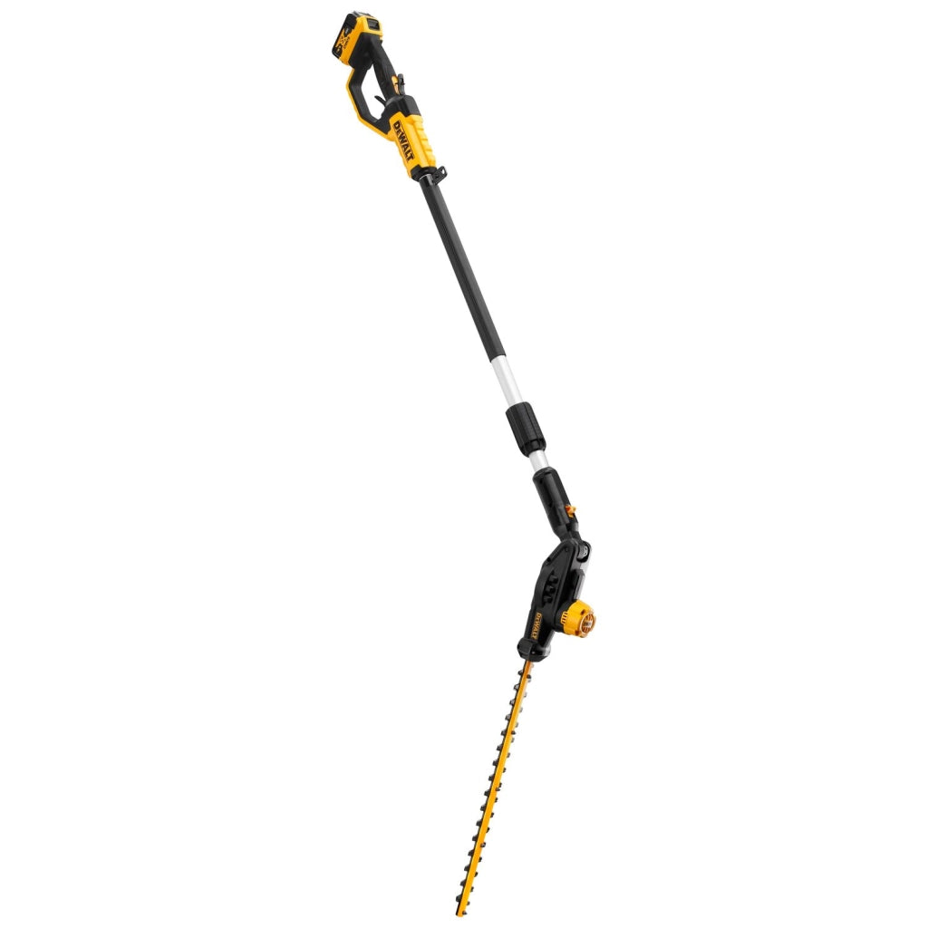 Tagliasiepi ad asta DeWalt DCMPH566P1 18V telescopico lama 55 cm con batteria 5Ah