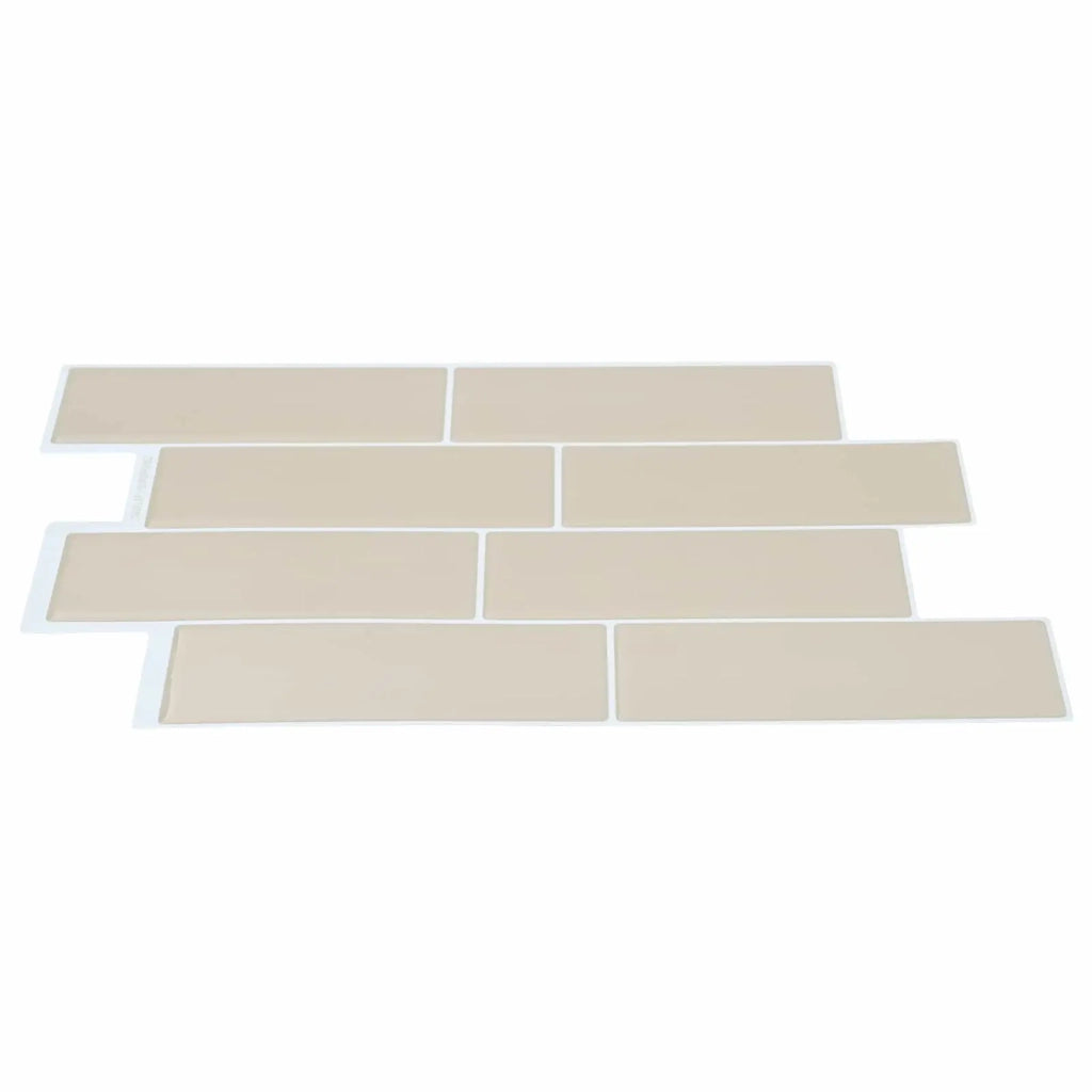 Piastrella subway 10 pz Beige 29 x 21 cm Poliuretano e PET CFW1511625