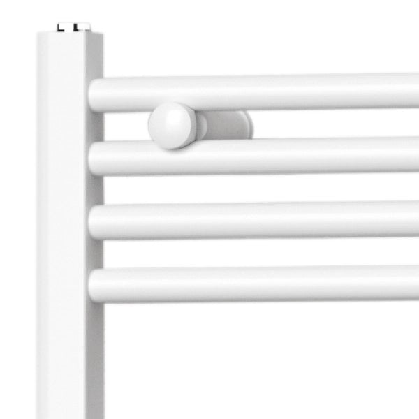 RADIATORE TERMOARREDO SCALDASALVIETTE BIANCO CON TUBOLARI Ø25MM MODELLO ELVIA - MM 840X500 WATT 414 INT.450  - MAM