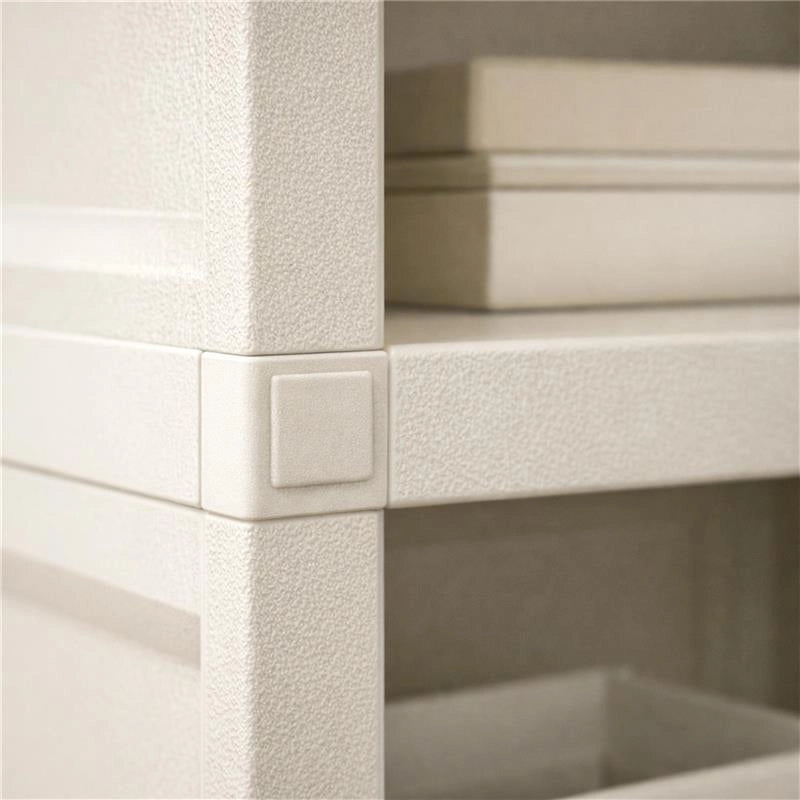 SCAFFALE 5 MODULI ANGORA 79X42,5X203 CM CON 2 PUNTALI – LIBRERIA VERTICALE ORGANIZZAZIONE CASA PER ZONA LIVING E STUDIO