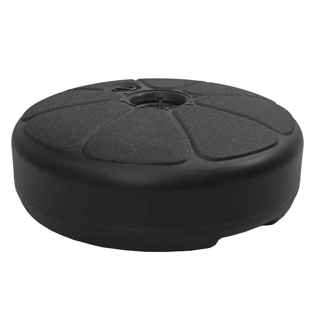 Base per Ombrellone Riempibile con Sabbia/Acqua 15L Nera CFW3828530