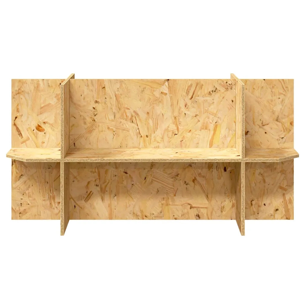 Base per Terrario con lo scaffale Marrone 100 x 40 x 50 cm OSB CFW9552074