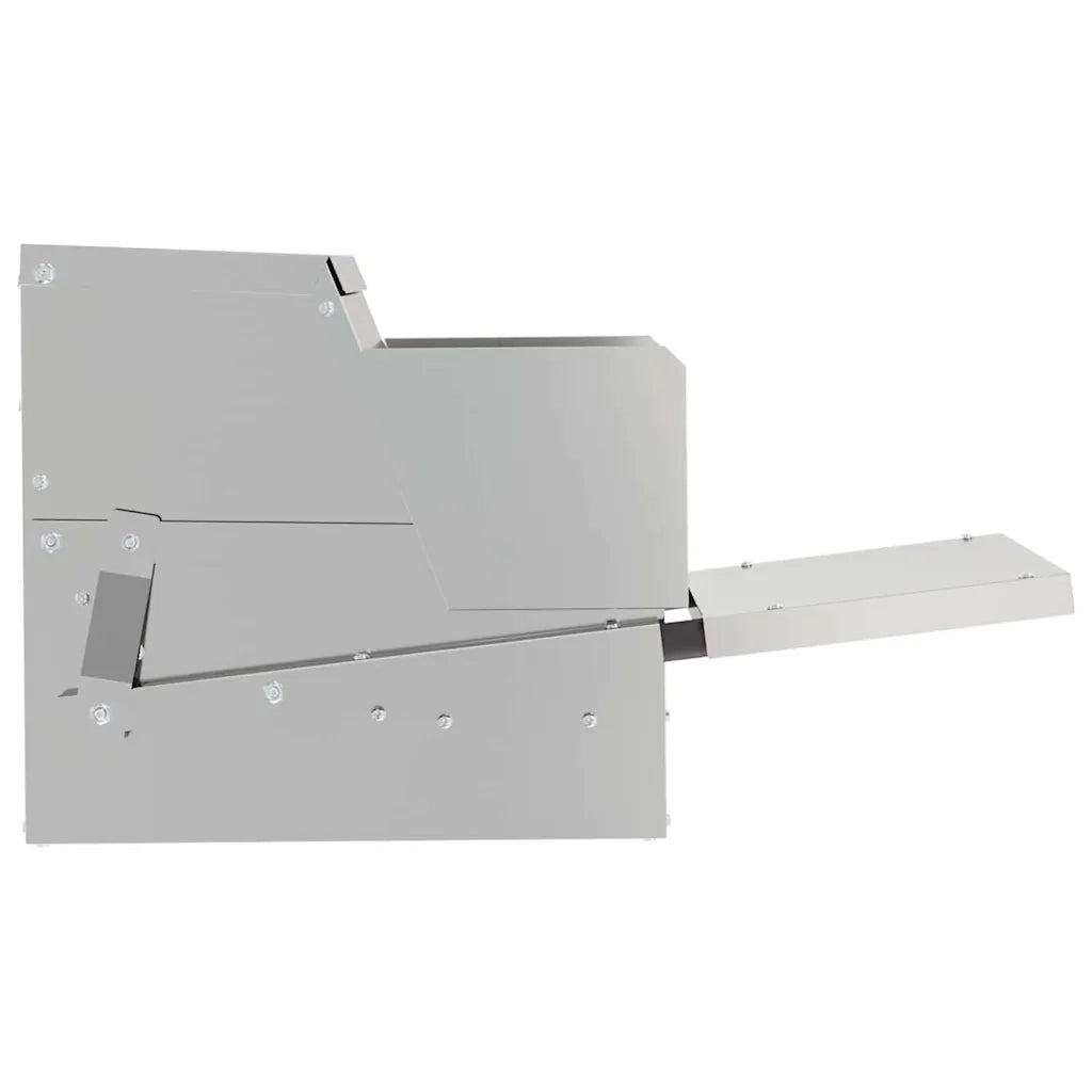 Mangiatore a Pedale per Pollo Argento 50 x 40 x 29 cm CFW5026206