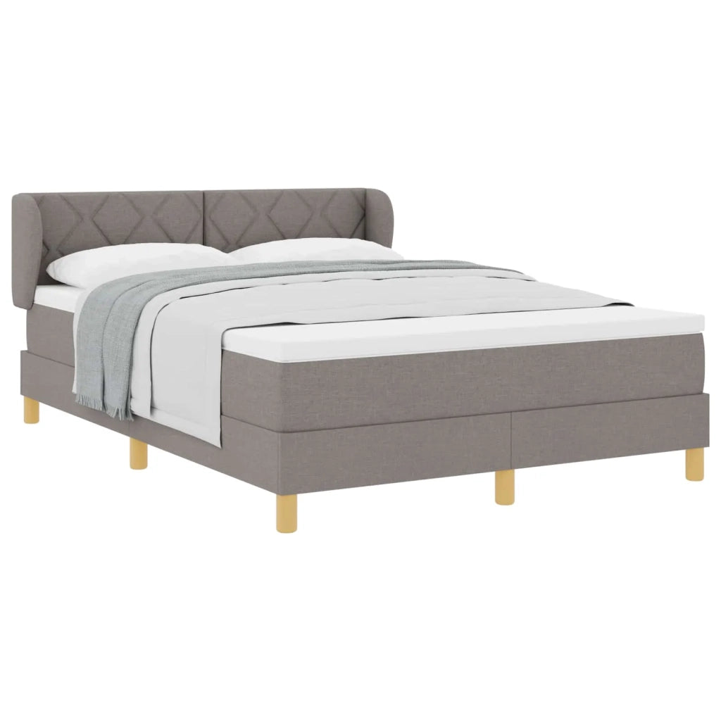 Letto a molle con materasso Talpa 140 x 190 cm Tessuto 3340273