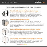 Autopole 220-380 cm incl. supermorsetto