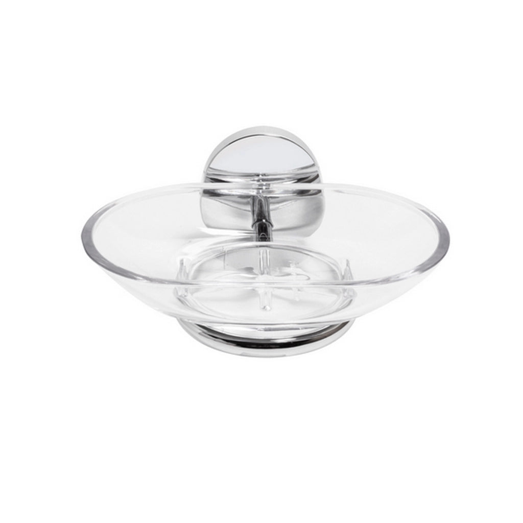 PORTA SAPONE MOD. BIRD- Cromo cm 12,5 x h.6,2 x 11,0- METAF- pezzi 1