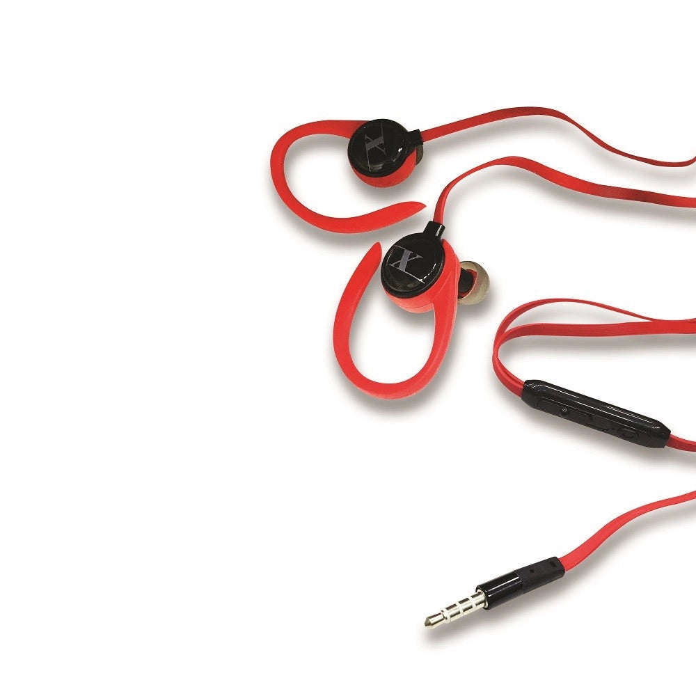 Trade Shop - Auricolari Maxtech Cuffie Con Microfono Orecchio Smartphone Portatili  Au-6t008 -
