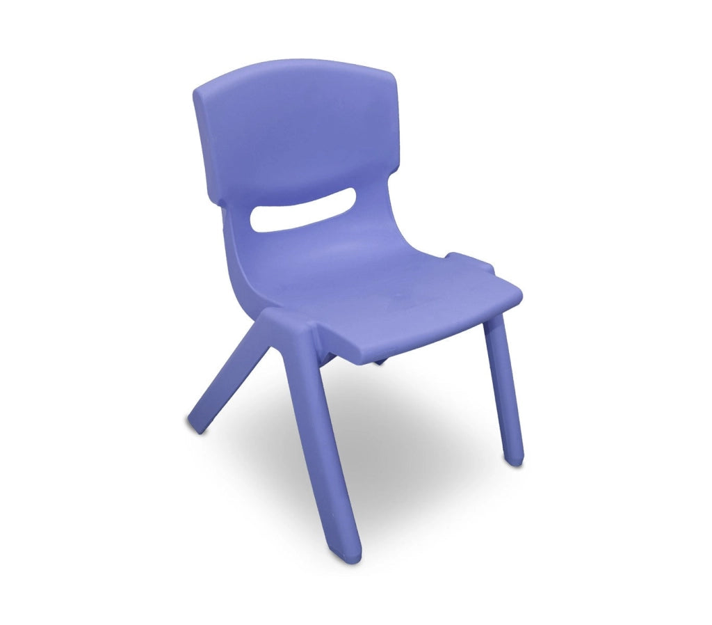 Sedia da Giardino per Bambini 26x30x50 cm in Plastica  Blu