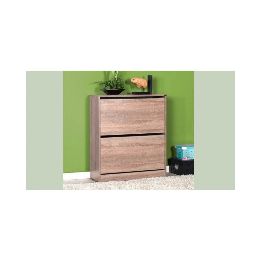 Scarpiera due ante a ribalta SHC520LT1 colore rovere tartufo
