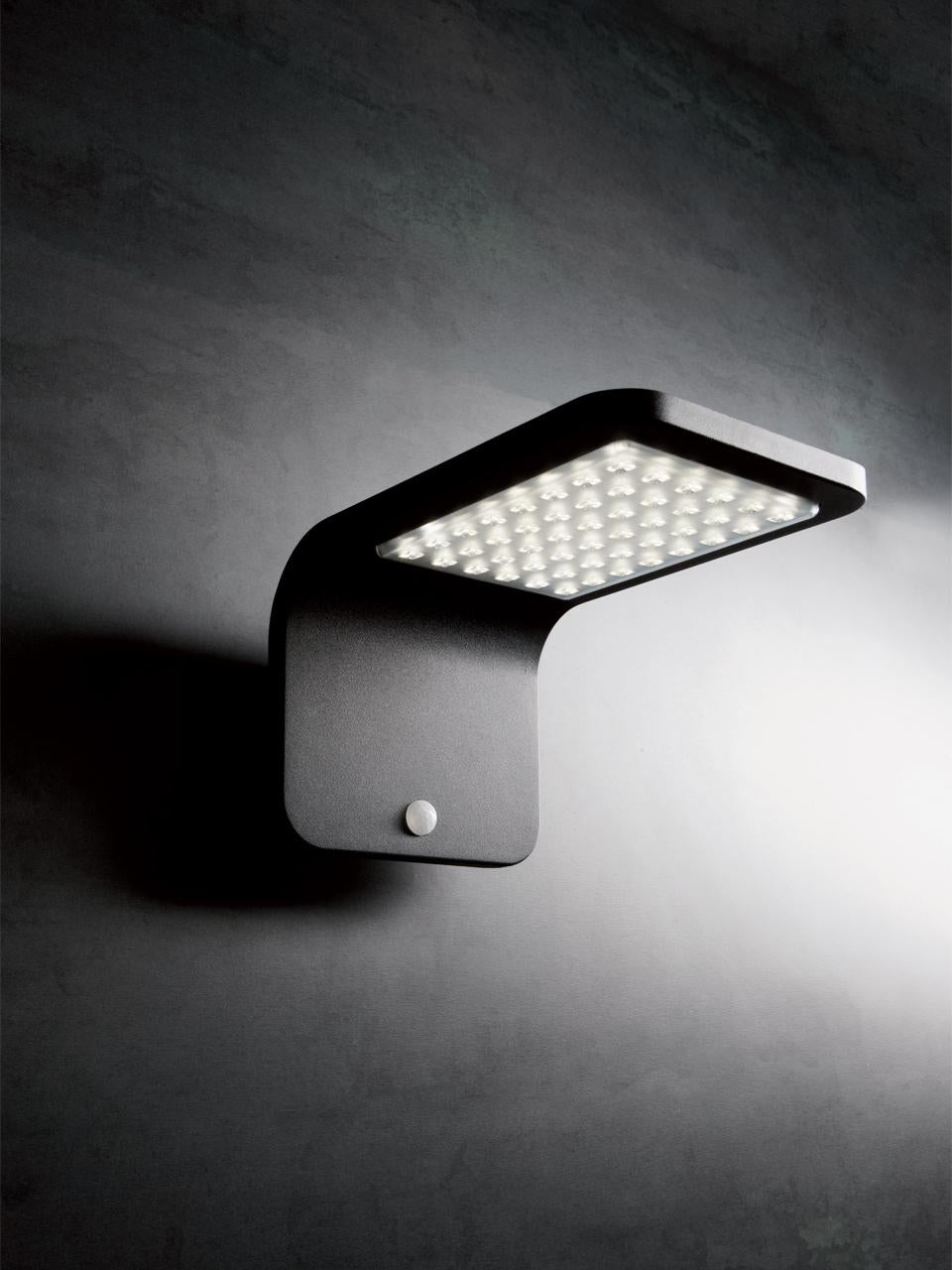 Applique Solare da Esterno a LED 3W 4000K Sovil Nero