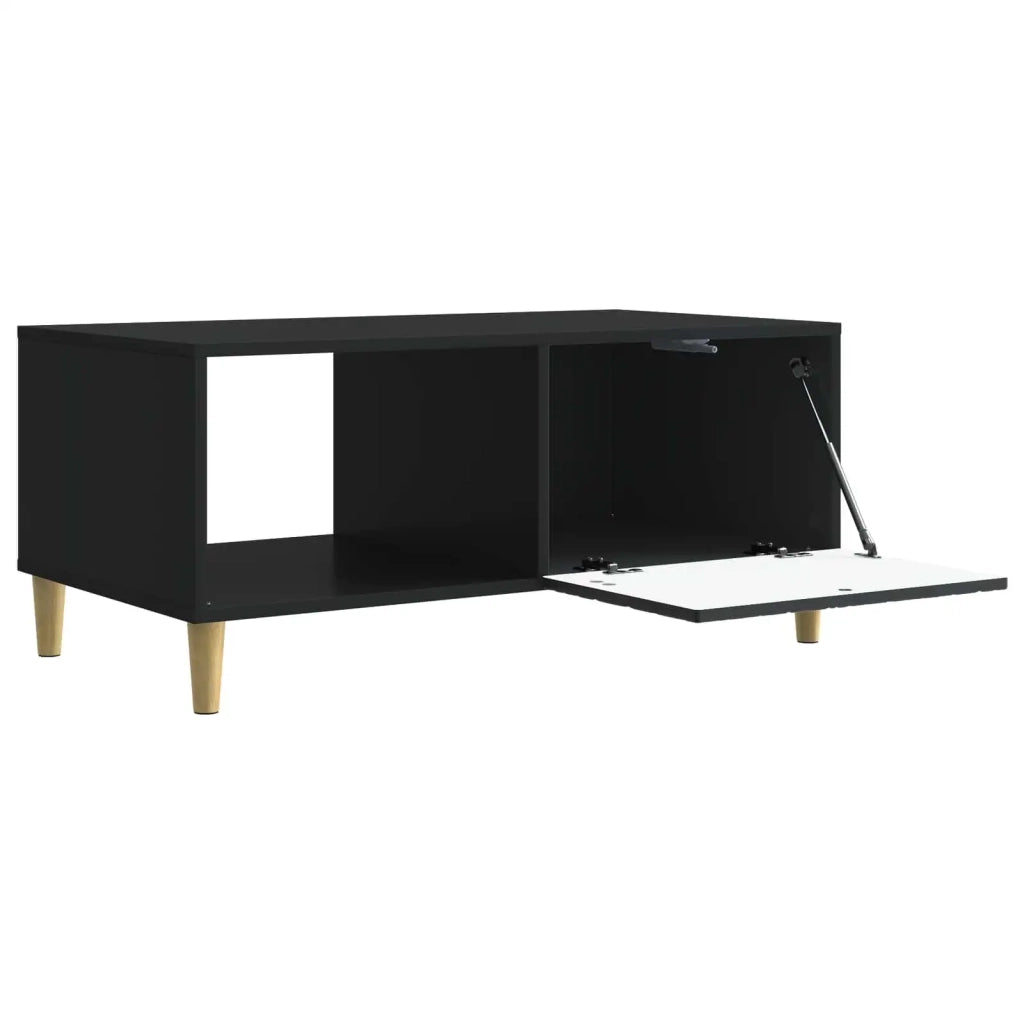 Tavolino da salotto Nero 90 x 50 x 40 cm Legno ingegnerizzato 895186