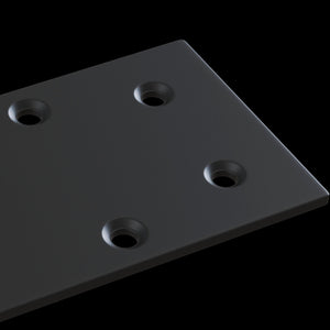 Copertura Barre per Sistema Illuminazione a Binario  Nero