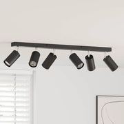 Faretto da soffitto Nero 73 x 6 x 16 cm Metallo 4108203
