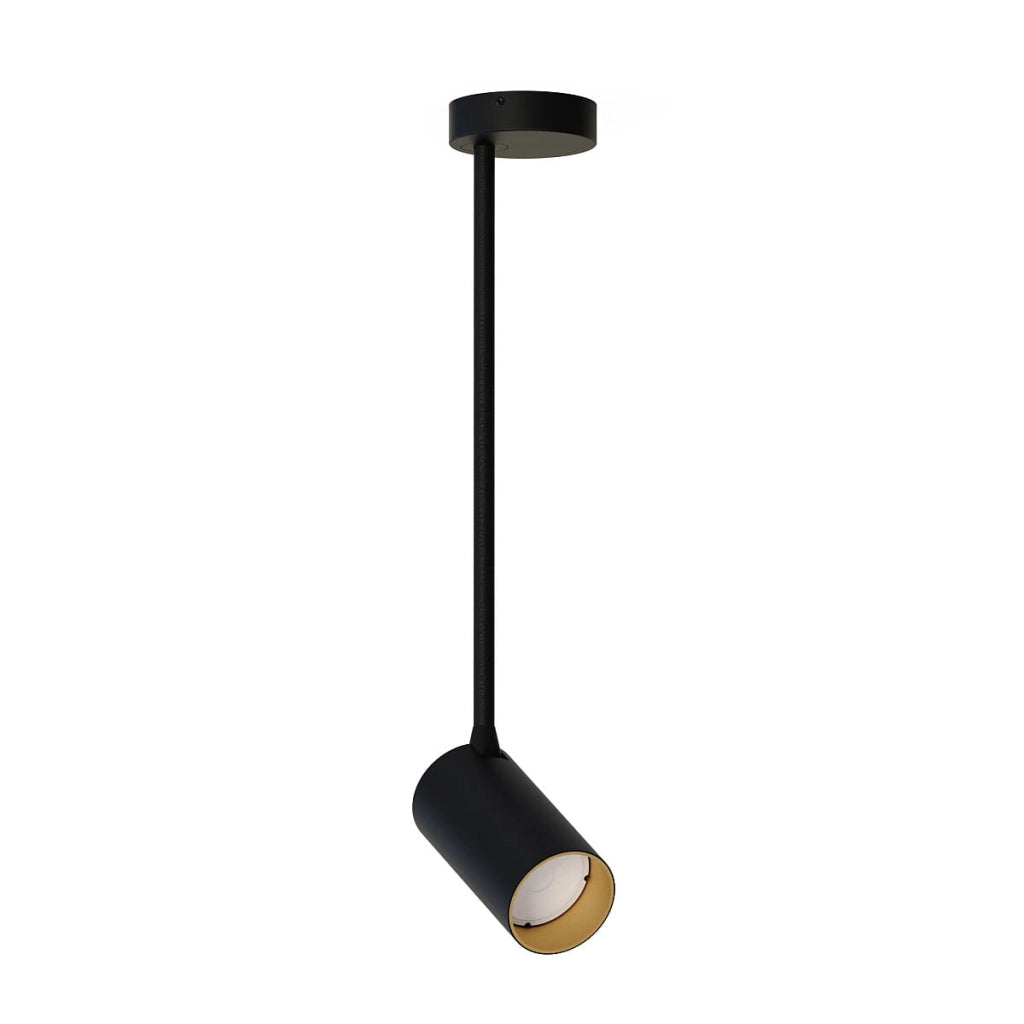 Spot plafoniera Nowodvorski Mono nera metallo GU10 41 cm