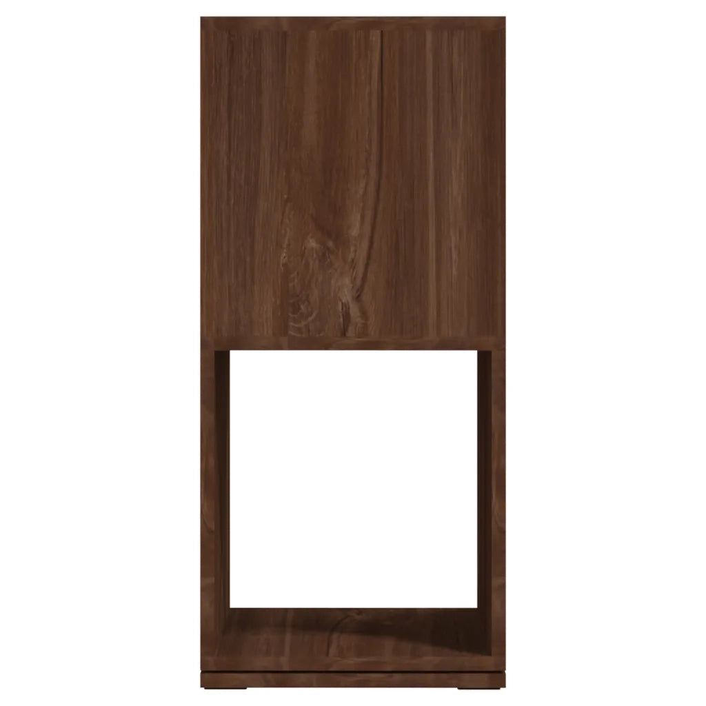 Armadietto Girevole Marrone Rovere 34,5x34,5x75,5cm Truciolato 339563