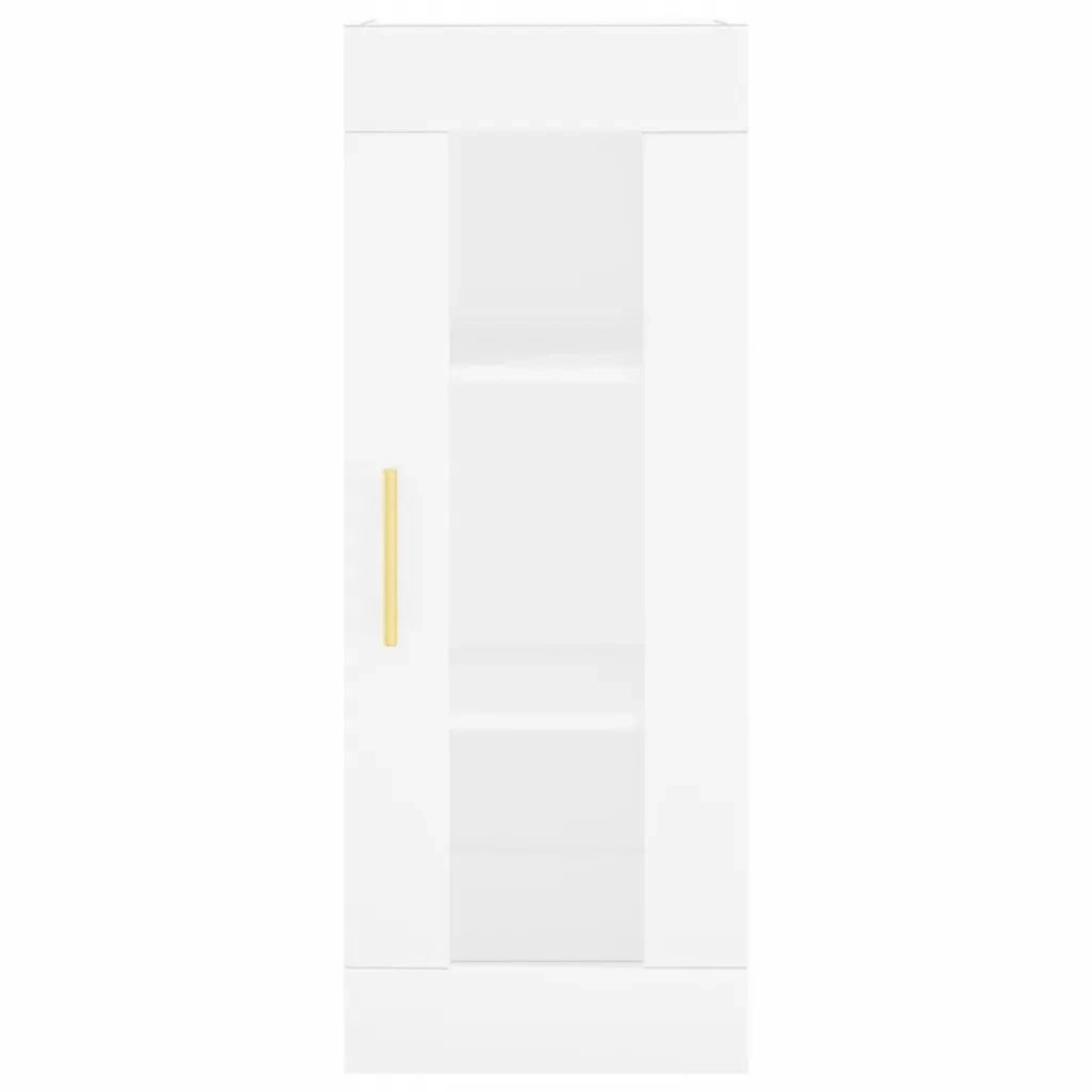 Mobile a Parete Bianco 34,5x34x90 cm