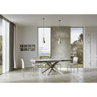 Tavolo allungabile 90x120/224 cm Volantis Evolution telaio Multicolor - Bianco Frassino