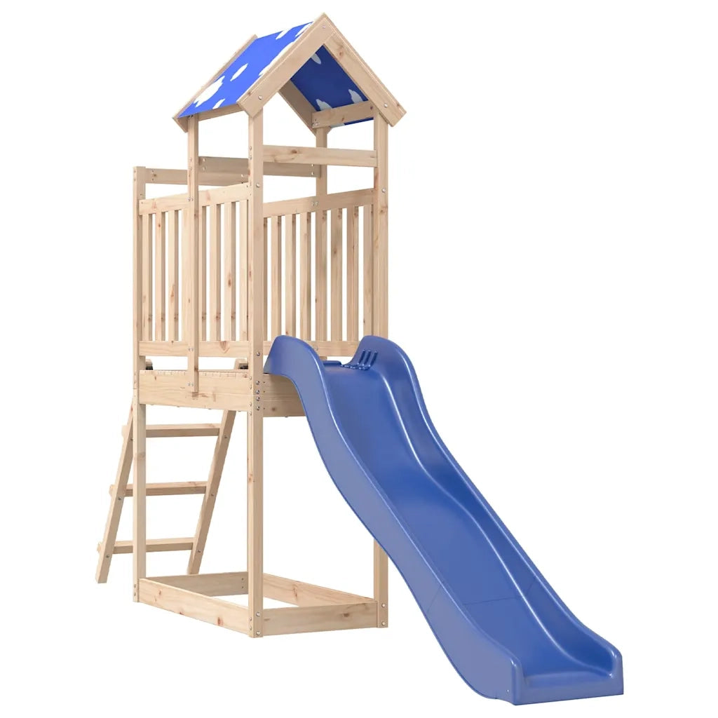 Set da Gioco da Esterno in Legno Massello di Pino 3279064