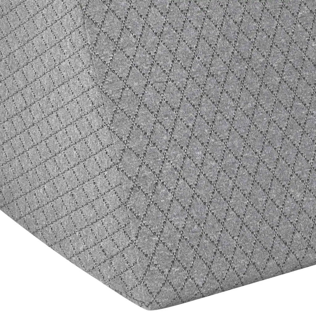 Cuscino per Gambe Grigio 60 x 50 x 30 cm Schiuma Memory