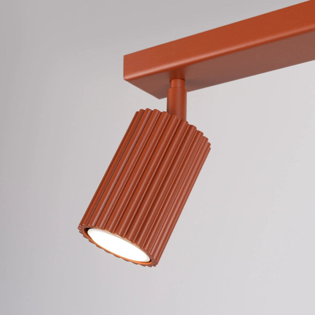 Spot plafoniera GRAVIO Pure Lume rosso ocra 2xGU10
