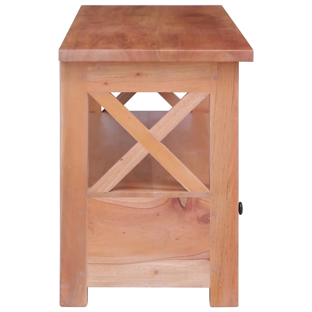 Mobile TV | Armadietto TV | Mobile Porta TV 115x30x40 cm in Legno Massello di Mogano