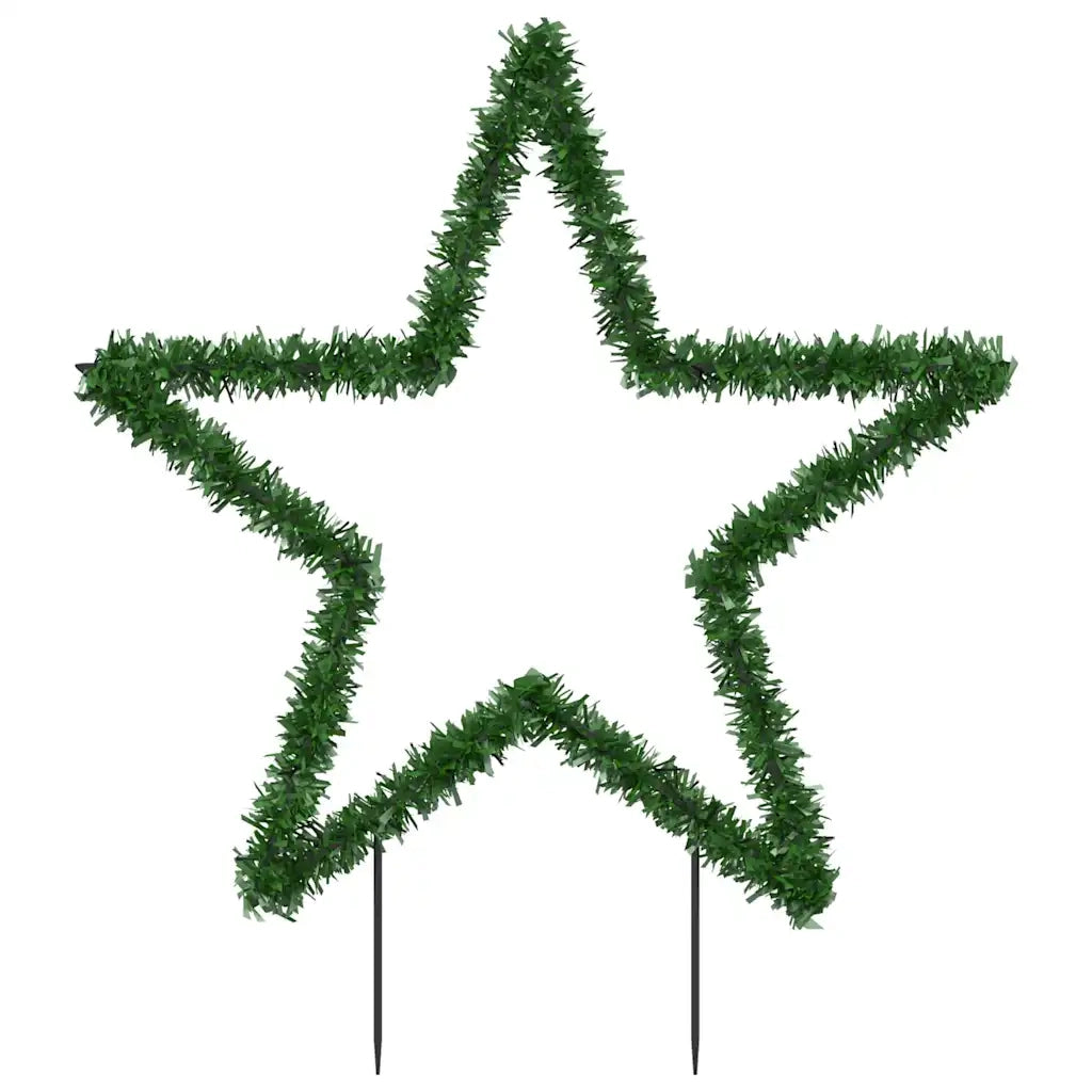 Decorazione Luminosa Natalizia con Picchetti Stella 115LED 85cm