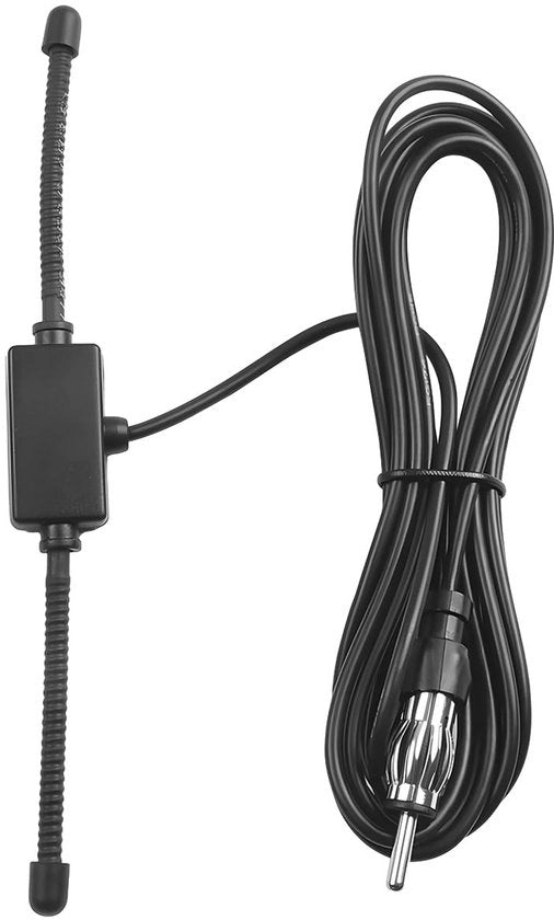 Antenna FM per Auto - 3 m - Estensore di Cavo - Antenna Portatile - Segnale FM Migliorato - Materiale PVC - Antenna per Radio
