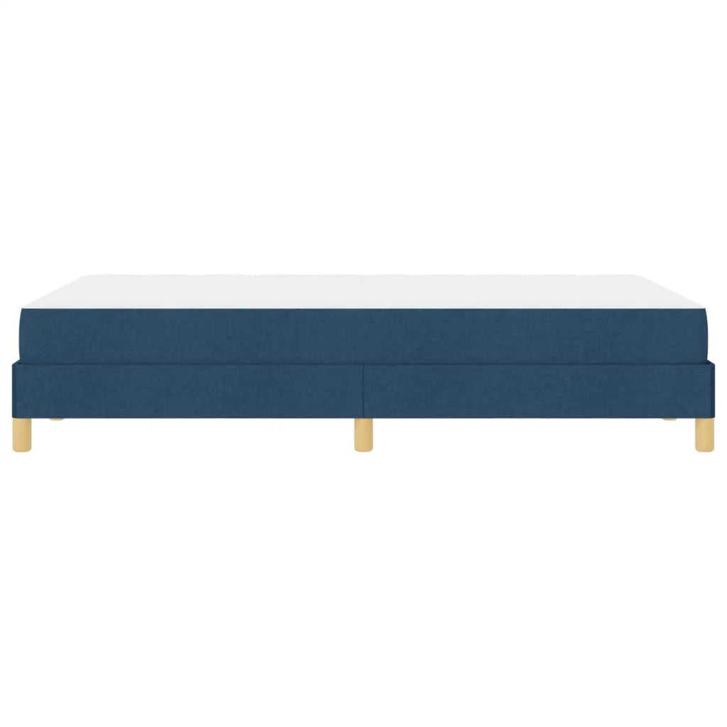 Letto a molle con materasso Blu 120 x 200 cm Tessuto 3398562