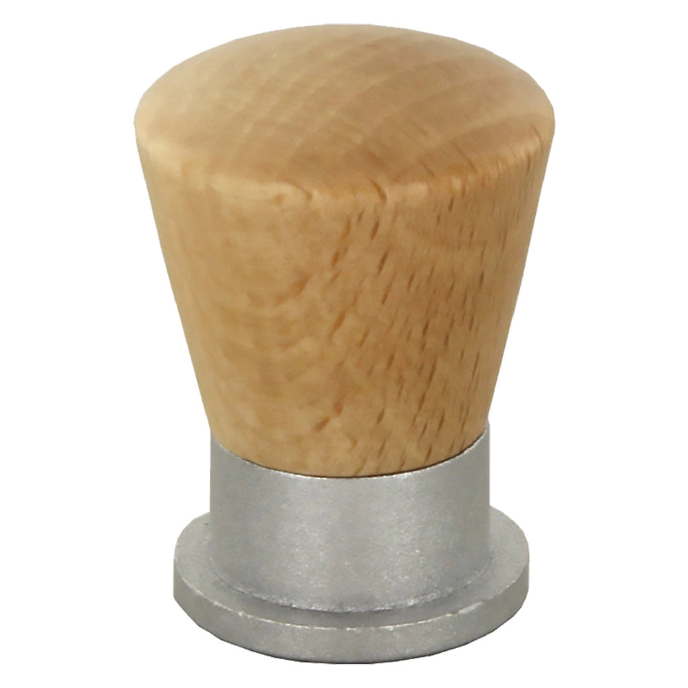POMOLO IN LEGNO/OTTONE SFERICO ART. 745 mm 19 noce scuro- 25 pezzi