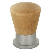 POMOLO IN LEGNO/OTTONE SFERICO ART. 745 mm 19 noce scuro- 25 pezzi