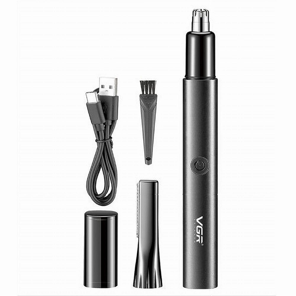 Trade Shop - Rifinitore A Batteria 2in1 Orecchie Naso Multifunzionale Professionale Vgr V-615 -
