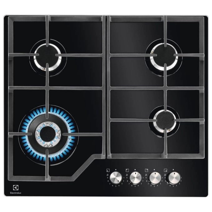 Electrolux KGG64362K Piano cottura Serie 600 Gas on Glass 60cm