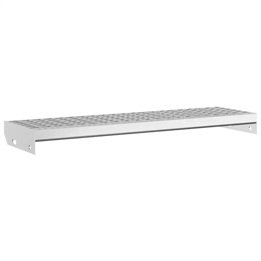 Gradino in Griglia 80x24x7 cm Acciaio Zincato 155679
