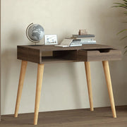 Santerno, Consolle un Vano, 90x60x80h cm Marrone Noce