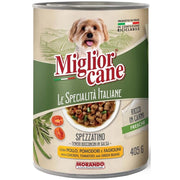 MIGLIOR CANE BOCCONCINI DA 405 GR POLLO POMODORI E FAGIOLINI