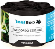 Herdafnebbio per giardino nero (10 cm x 9 m) - Recinzione per prato