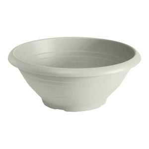 CIOTOLA CAMPANA diam. 25 in plastica VASO BASSO FOTO REALE Veca MADE IN ITALY Color: BIANCO