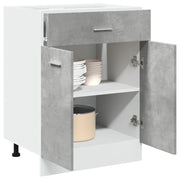 Armadio Inferiore Cassetto “Lyon” Grigio Cemento 60x46x81,5 856088