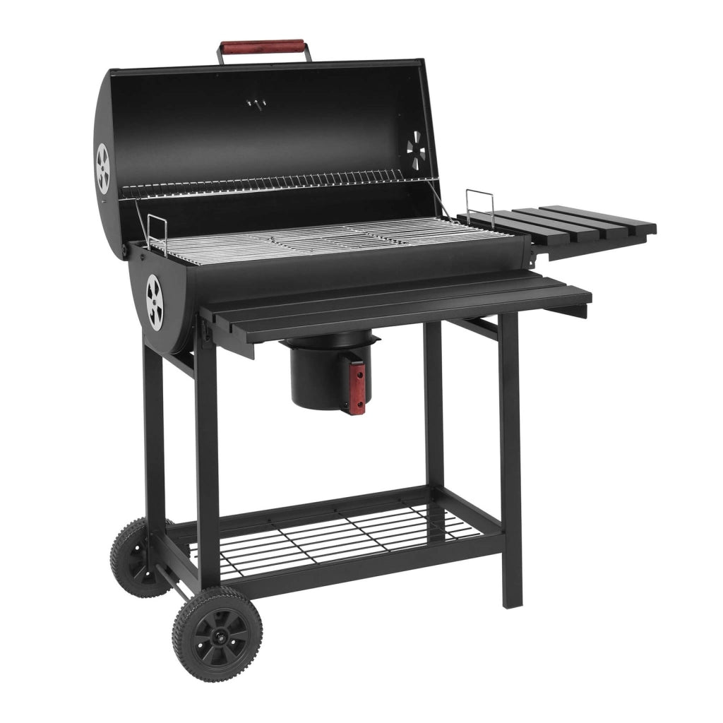 Barbecue a Carbonella con Affumicatore in Acciaio cm 113x97 5x70 - WAGYU